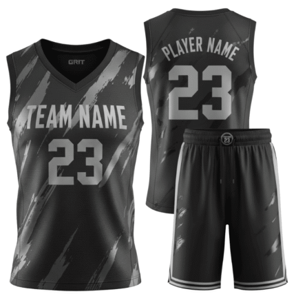 Custom Blackout Men Basketball Jersey