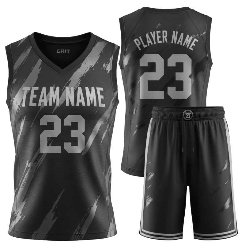 Custom Blackout Men Basketball Jersey