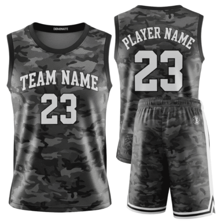 Custom Camo Men Basketball Jersey