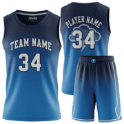 Custom Gradient Men Basketball Jersey